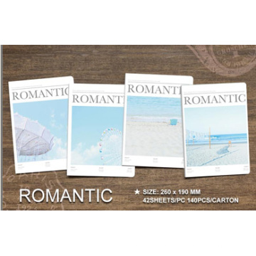 New Design Romantic Note Book School Exercise Book for Promotional